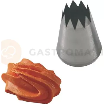 Výroba svíčky Cukrářská zdobící špička - otevřená hvězda, sada 5 ks - 18 mm - BS118 | MARTELLATO, Stella