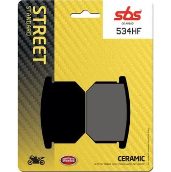 Brzda pro motocykl Přední brzdové destičky SBS Suzuki GS 1100 1981 směs HF