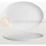 Porcelánový servírovací talíř bez okraje 45 cm | AMBITION, Simple