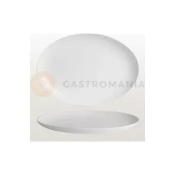 Porcelánový servírovací talíř bez okraje 45 cm | AMBITION, Simple