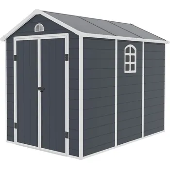 Zahradní domek IWHOME Zahradní domek APATE E 5,32 m² dark gray IWH-10230053