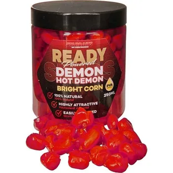 Návnadová surovina Starbaits kukuřice Bright Ready Seeds Pro 250ml Peach / Mango