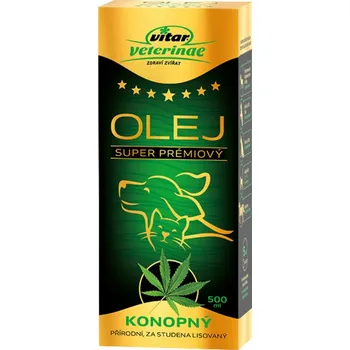 VITAR Veterinae Konopný olej, 500 ml