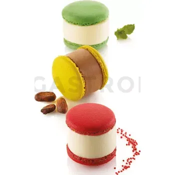 Výroba svíčky Sada forem na dezerty a moučníky - 5x7 ks, 45x25 mm, 40 ml - Multiflex 40/5 | SILIKOMART, Round