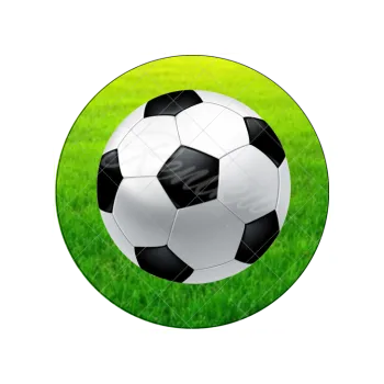 Jedlá dekorace na dort MÍČ na trávě, VARIANTA Jedlý papír 1433