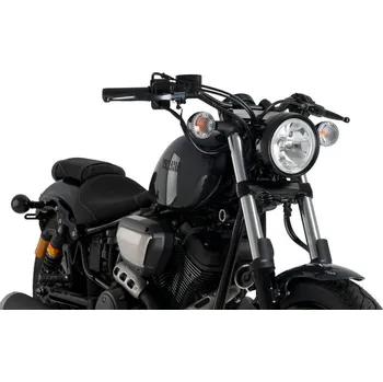 Puig Frontal Plate Aluminium Yamaha XSR 950/R/Racer (14-20) Stříbrná (P)