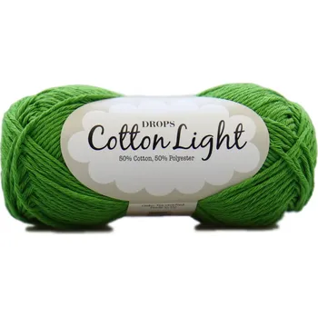 Volný čas Drops Cotton Light 39 jarní zelená