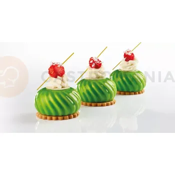 Kuchyňská sůl Silikonová forma na monoporce - 400x300 mm, 12 ks x 66x34 mm, 93 ml - PX4317S | PAVONI, Caleidon