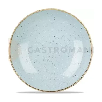 Talíř Porcelánový mělký talíř, ručně zdobený 21,7 cm | CHURCHILL, Stonecast Duck Egg Blue