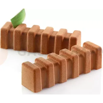 Kuchyňská sůl Silikonová forma 600x400 mm SQ024 Up & Down, 24x 99 ml, 117x31,8x32,7 mm | SILIKOMART, 60x40 Sessanta Quaranta