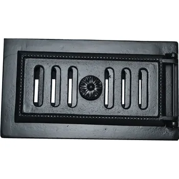 Komínová dvířka Popelníková dvířka BAROK - černá