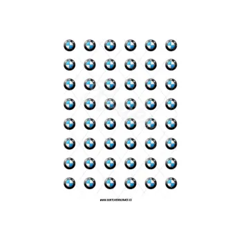 Jedlá dekorace na dort ZNAK BMW s132