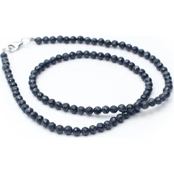 Náhrdelník Milujeme Kameny Safír - náhrdelník fazetovaný kulička NAFK21 152073