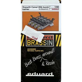 Plastikový model BRASSIN 1/48 Sopwith Camel 20lb bomb carrier (EDU)