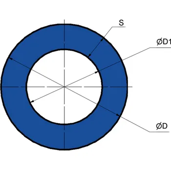 Stavební profil Hliníková trubka
