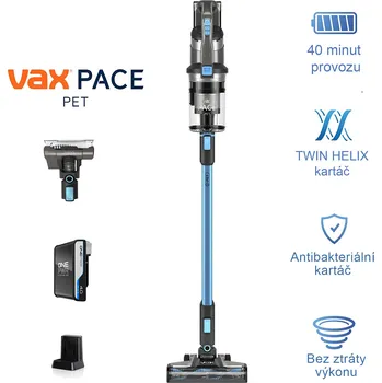Vysavač VAX PACE lehký akumulátorový vysavač s výdrží 40 min