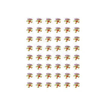 Jedlá dekorace na dort KLAUN s49