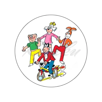 Jedlá dekorace na dort ČTYŘLÍSTEK, VARIANTA Jedlý papír 116