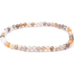 Milujeme Kameny Achát - náramek fazetovaný kulička NFK13 27488