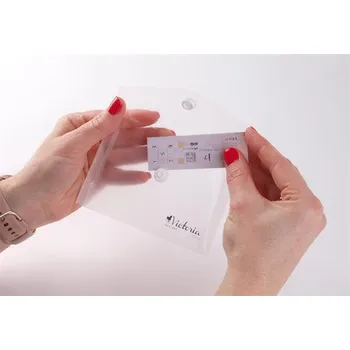 Spisové desky s drukem, transparentní, A7, PP, VICTORIA