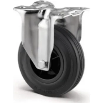 Pojezdové kolečko Průmyslové kolečko 160, pevné, plotna plastový disk