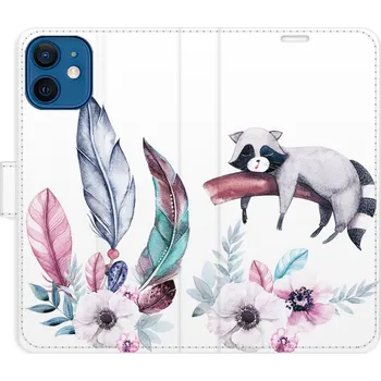 Pouzdro na mobilní telefon Flipové pouzdro iSaprio - Lazy day 02 - iPhone 12 mini