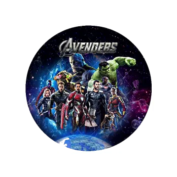 Jedlá dekorace na dort AVENGERS - nápis, VARIANTA Jedlý papír 1019