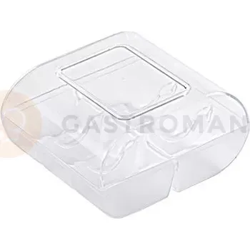 Nádoba na led Dekorativní obal na 6 makronek, transparentní | SILIKOMART, Macado 6