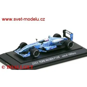 Plastikový model EBBRO TIGER MUGEN DOME F106 #1 FORMULA 3 2003 43519