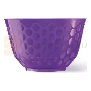 Jednorázové nádobí Miska Scoop na dezerty z fialového plastu, 0,25 l | ALCAS, 140/5
