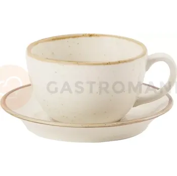 Podšálek z porcelánu, Ø 16 cm, krémový | PORLAND, Seasons Sand