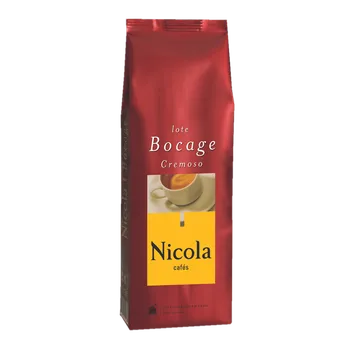 Káva Káva Nicola cafés, Bocage, zrnková káva, 250 g