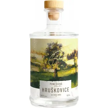 Pálenka Poněšická hruškovice 0,5 l 50%
