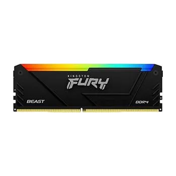 Operační paměť Kingston FURY Beast DDR4 32GB (Kit 2x16GB) 3200MHz 1Gx8 DIMM CL16 RGB - KF432C16BB12AK2/32