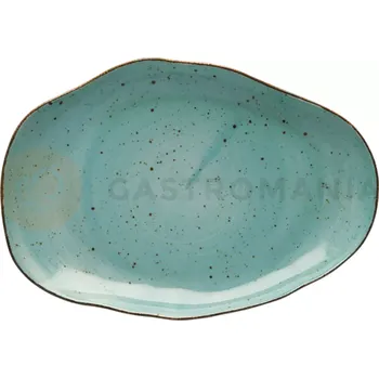 Talíř Talíř masový, modrozelená, 210 mm | LUBIANA, Stone Age