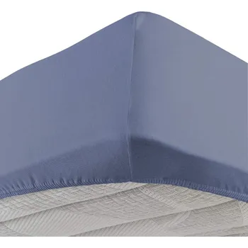 Prostěradlo Kvalitní bavlněné jersey prostěradlo Vivacolor - 90x200cm - Modrá barva