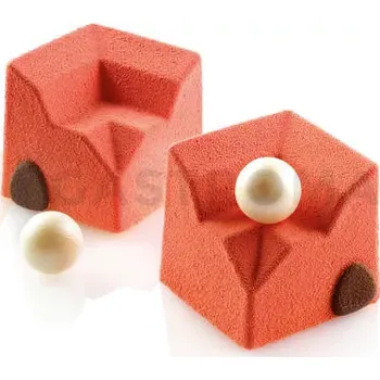 Kuchyňská sůl Silikonová forma 600x400 mm SQ021 Sweet Corner, 28x 102 ml, 52x52x50,7 mm | SILIKOMART, 60x40 Sessanta Quaranta
