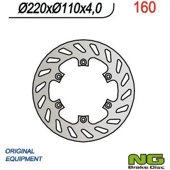 Brzda pro motocykl Zadní brzdový kotouč NG Aprilia 125 ETX 1985 - 1990