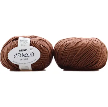 Příze Drops Baby Merino 52 čokoládová