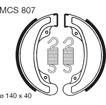 Brzda pro motocykl Zadní brzdové destičky TRW / Lucas Honda CB 250 T2 1979 -