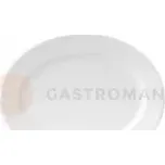 Porcelánový servírovací talíř hluboký 46 cm | AMBITION, Simple