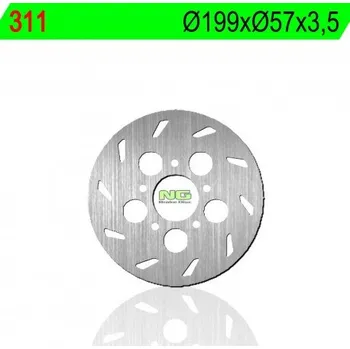 Brzda pro motocykl Zadní brzdový kotouč NG Rieju 50 RS 1 EVOLUTION 1999 - 2001