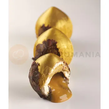 Výroba svíčky Silikonová forma na 3D dezerty Noisette - 300x175 mm, 8x lískový oříšek 82 ml - AF008S | PAVONI, Pavoduo