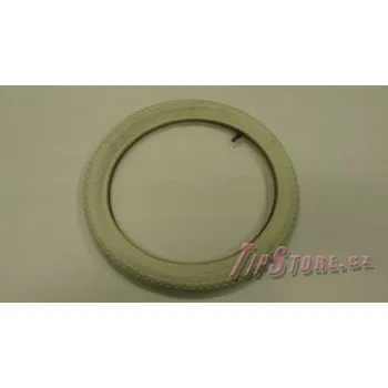 Plášť na kolo Dorjan - prestige classica plášť a duše bílý