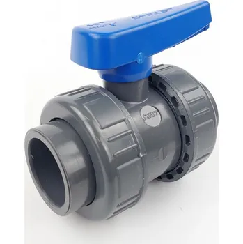 Vodovodní kohout PVC-U kulový kohout na lepení 50