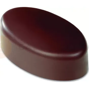 Čokoládová tyčinka Tritanová forma na pralinky - ovál, 21 ks, 37x21x14 mm, 10 gr - PC115FR | PAVONI, Artisanal
