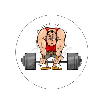 Jedlá dekorace na dort VZPĚRAČ, VARIANTA Jedlý papír 333