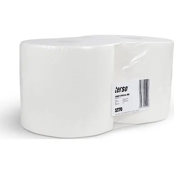 Utěrka Průmyslová papírová utěrka v roli z čisté celulózy pro středně těžké a náročné stírací úkony v průmyslu. V balení jsou 2 role po 800&nbsp;útržcích.