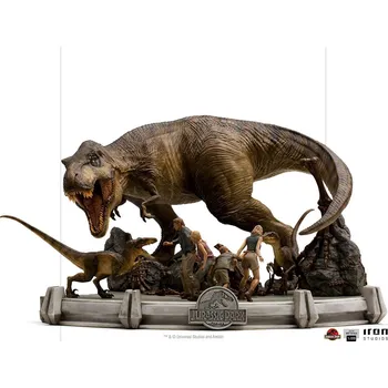 Figurka Iron Studios socha - The Final Scene Demi Art Scale 1/20 – Jurassic Park