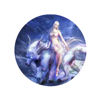 Jedlá dekorace na dort PANNA A VLK, VARIANTA Jedlý papír 411